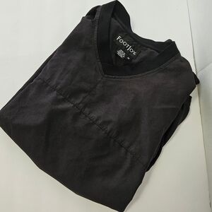 Men's FOOTJOY V-Neck Golf Windbreaker - Black - Medium - Gently Used